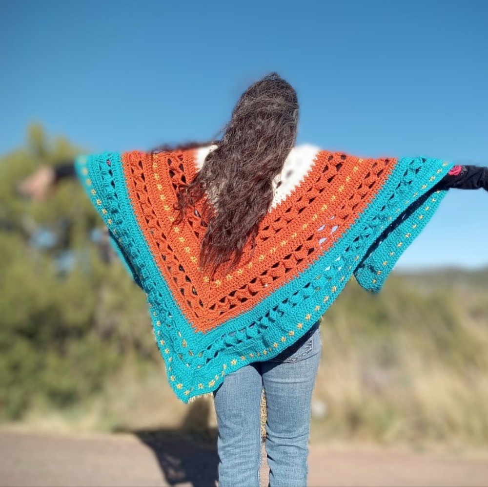 Ruffle Shawl